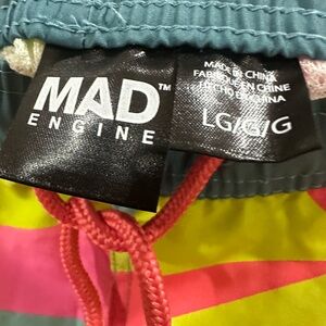 Mad Engine Colorful Swim Shorts